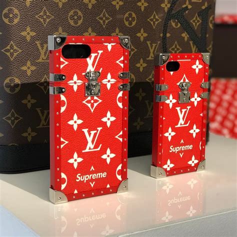 supreme x louis vuitton eye trunk iphone 7 case|supreme x louis vuitton price.